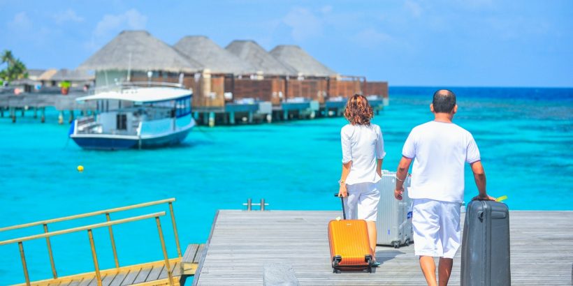 Vacanciers à la mer